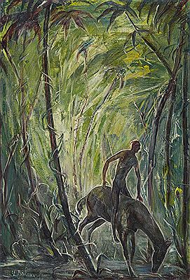 Der Traumreiter by Lorenz Bosken - Auction record, sale price, and art valuation. Compare with similar artists and explore comparable artworks.