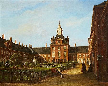 A View of the "Hofje van Nieuwkoop" in The Hague by Carel Jacobus Behr - Auction record, sale price, and art valuation. Compare with similar artists and explore comparable artworks.