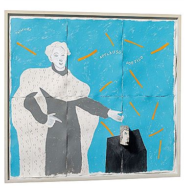 Applauso poetico by Ernesto Tatafiore - Auction record, sale price, and art valuation. Compare with similar artists and explore comparable artworks.