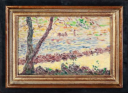 "Bord de rivière en Limousin"