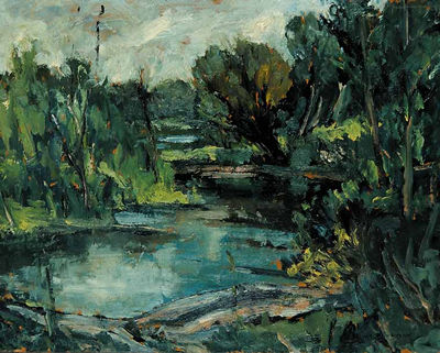 Creek Near Okotoks