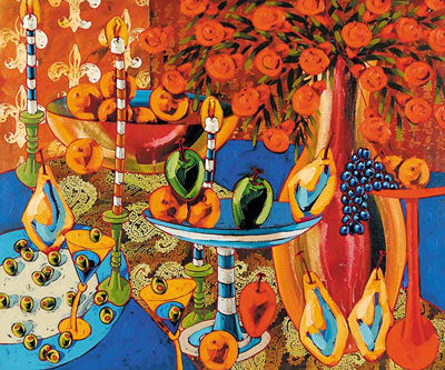 Abundance with Orange Bowl