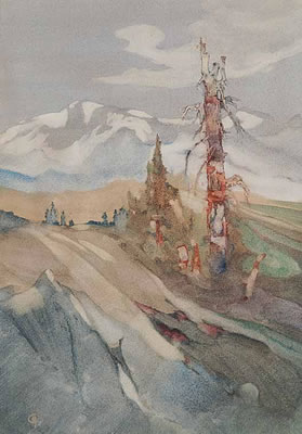 Near Golden, B.C. by Charles John (CJC) Collings - Auction record, sale price, and art valuation. Compare with similar artists and explore comparable artworks.