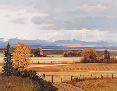 Untitled - West of Calgary by George Horvath - Auction record, sale price, and art valuation. Compare with similar artists and explore comparable artworks.