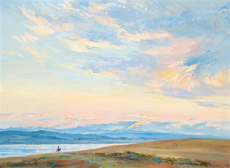 Sunset Skies, Alta.