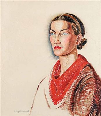 Portrait of Bobs Zema Warbain Cogill Haworth: Untitled - Self Portrait