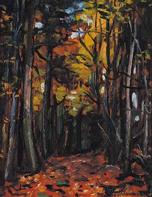 Wooded Interior