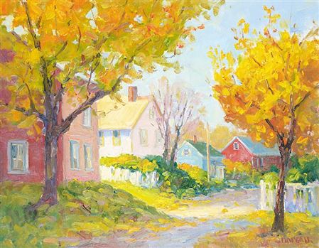 Autumn in the Lane