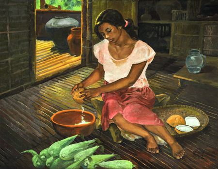 Maglalatik by Demetrico Diego - Auction record, sale price, and art valuation. Compare with similar artists and explore comparable artworks.