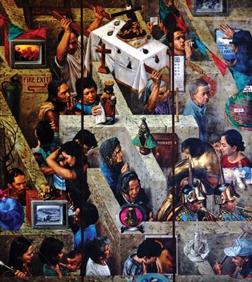 Daang Ligid Krus by Alfredo Esquillo Jr - Auction record, sale price, and art valuation. Compare with similar artists and explore comparable artworks.