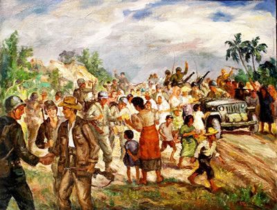 Sample artwork by Miguel Galvez (1912 - 1989), known for art instructor, landscape painting - View similar artists and auction records