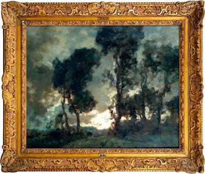 LEVER DE LUNE APRÈS LA PLUIE by Francois Charles Cachoud - Auction record, sale price, and art valuation. Compare with similar artists and explore comparable artworks.