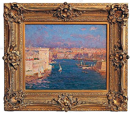 L'ENTRÉE DU PORT DE MARSEILLE
