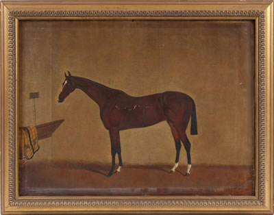 A study of a bay horse by Edwin Loder - Auction record, sale price, and art valuation. Compare with similar artists and explore comparable artworks.