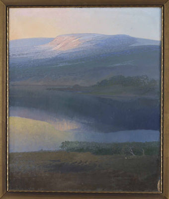 Blånande berg