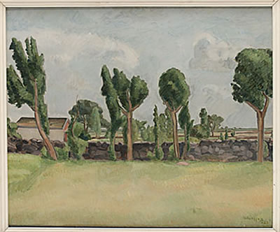 "Öländskt landskap" by Victor Axelson - Auction record, sale price, and art valuation. Compare with similar artists and explore comparable artworks.