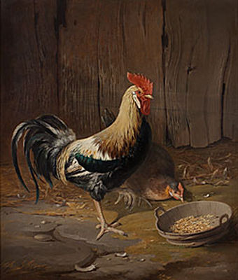 I hönsgården by Theodor Lundh - Auction record, sale price, and art valuation. Compare with similar artists and explore comparable artworks.