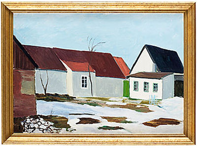Vårvinter, Anderslöv by Emil Johanson-Thor - Auction record, sale price, and art valuation. Compare with similar artists and explore comparable artworks.