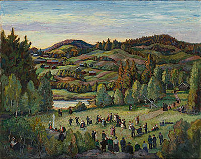 "Gökotta i Siljansnäs" by Akke Hugh Malmstrom - Auction record, sale price, and art valuation. Compare with similar artists and explore comparable artworks.