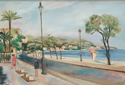 Promenade des Anglais Nizza.