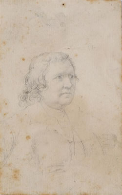 STUDY FROM LIFE OF SAMUEL CHASE (1741-1811)