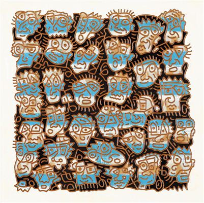 Sample artwork by Justin Feuerring (20/21st century), known for painting - View similar artists and auction records