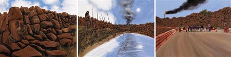 Burrup 2012 (triptych)
