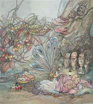 Fairies Going to Bed