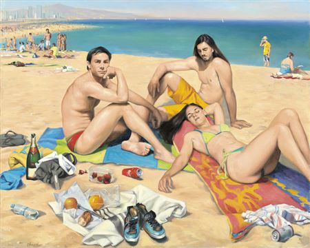 Sample artwork by Peter Churcher (Born 1964), known for painting - View similar artists and auction records