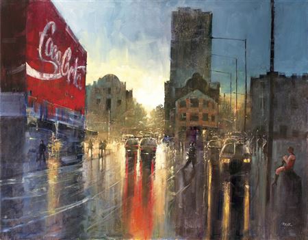 Sample artwork by Herman Pekel (Born 1956), known for painting - View similar artists and auction records