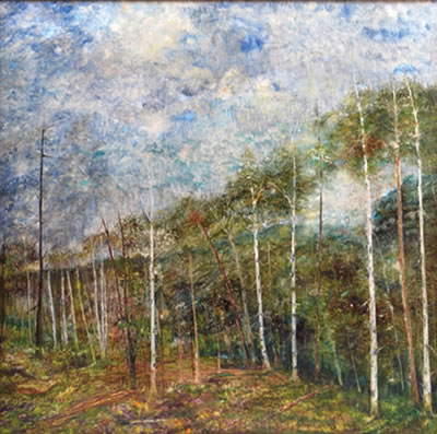 Livadia woods by Josele T Cesarman - Auction record, sale price, and art valuation. Compare with similar artists and explore comparable artworks.