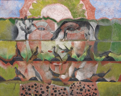 Sun face by Hugo Telesforo (Theo) Martinez - Auction record, sale price, and art valuation. Compare with similar artists and explore comparable artworks.