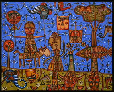 Sample artwork by Fernando Andriacci (Born 1972), known for sculpture; painting - View similar artists and auction records