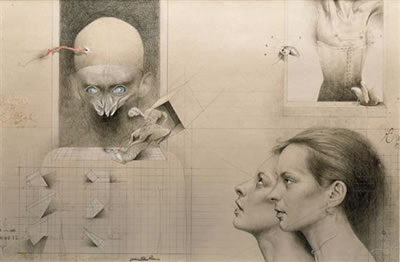 Dos caras de Francoise de la serie: El Rastro del Dolor, 1981