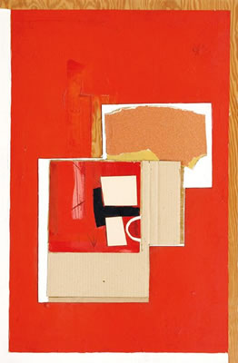 Composición en rojo
