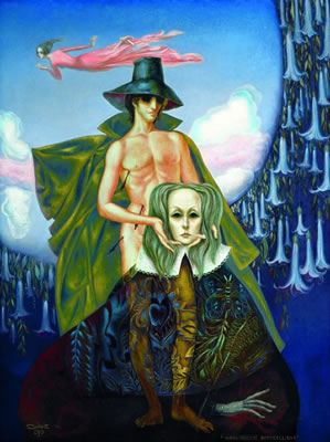 Sample artwork by Jorge Quiroz (Born 1931), known for painting - View similar artists and auction records