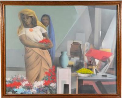 "Vendedora de flores"