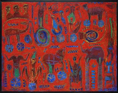 Untitled by Victor Chaca - Auction record, sale price, and art valuation. Compare with similar artists and explore comparable artworks.