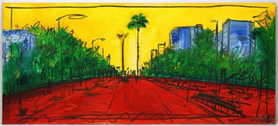 Reforma con palmeras