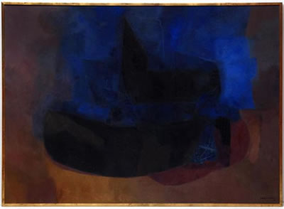 Sample artwork by Cordelia Urueta (1908 - 1995), known for abstract and non-objective painting - View similar artists and auction records