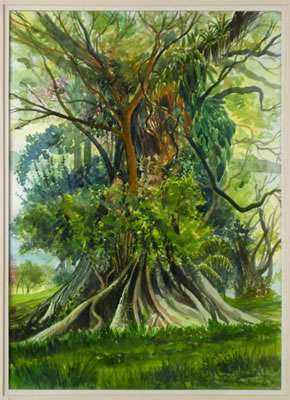 Sample artwork by Joaquin Martinez Navarrete (1920 - 1990), known for painting - View similar artists and auction records
