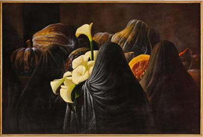 Sample artwork by Armando Ahuatzi (Born 1950), known for still life painting - View similar artists and auction records