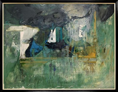 Abstracto en verde
