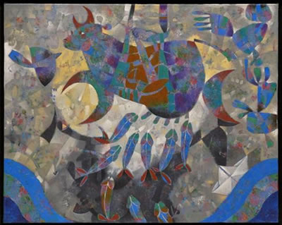 Sample artwork by Herlinda Sanchez Laurel (20/21st century), known for painting - View similar artists and auction records
