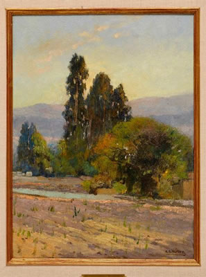 Paisaje con árboles