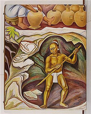 Alegoría de México: los Productos Naturales