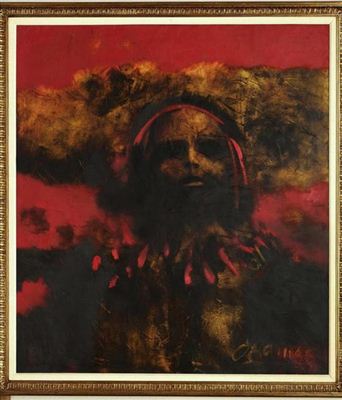 Sample artwork by Humberto Oramas (1948 - 2005), known for painting - View similar artists and auction records
