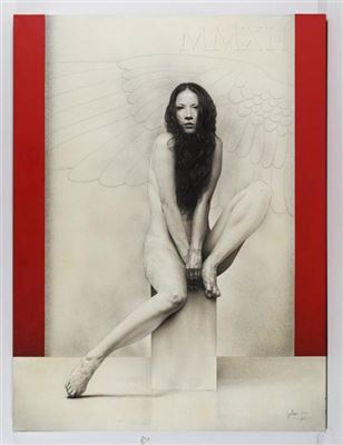 Lin, de la serie Acentos by Ulises Gallegos - Auction record, sale price, and art valuation. Compare with similar artists and explore comparable artworks.