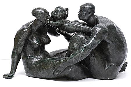 Padre, madre e hijo