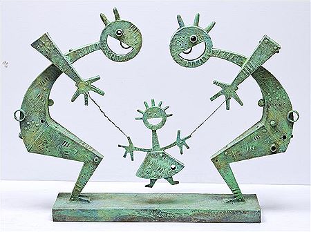 Columpiando a la pequeña María by Jose Antonio Gurtubay - Auction record, sale price, and art valuation. Compare with similar artists and explore comparable artworks.